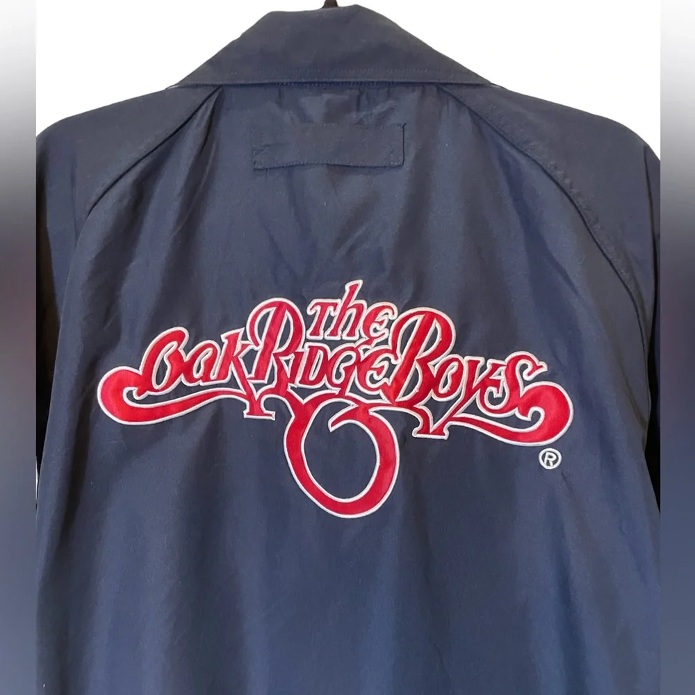 Rare The Oak Ridge Boys Vintage Tour Jacket Size M - Picture 2 of 11